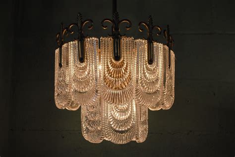 art deco foyer chandelier